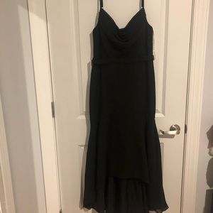 Black bridesmaids/prom/formal dress!